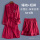 VMS5612酒红睡袍+短裤