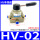 HV-02带外径6mm气管螺纹直通