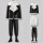 【3件】黑棉衣+白毛衣+254加绒黑