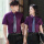 紫色衬衫-短袖
