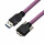 紫色_高柔拖链USB线