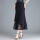 裙长72厘米（黑色） 夏季薄料