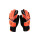 7号黑橙色手套（身高1米45-1米6）