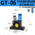 黑色进口轴承GT6送气管接头+消音器 涡轮驱动型