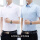 (两件装)白色+浅蓝 短.袖衬衫