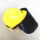 黄色安全帽+黑支架+黑色PVC面屏