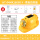 智能四风扇双空调帽/黄色18000蓝牙+太阳能