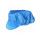 蓝色网格女工帽