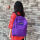 紫色 侧袋+隔层