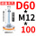 D60-M12*100