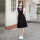 F262白短·袖+黑色护奶裙(65cm)+