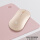 【奶茶色-鼠标垫套装】无线鼠标+粉色鼠标垫