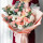 公主的假日/戴安娜粉玫瑰11枝+洋桔梗