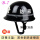 B7-钢盔半盔(黑色钢质麦穗款-有徽有字)