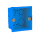 86型暗线盒（蓝色）
