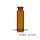 JD-HV022棕色平底20ml钳口瓶