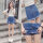 1633裙裤【深蓝色】