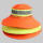 环卫帽橘色加厚反光条