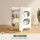 豆蔻绿+4D空气纤维垫+4个收纳盒(进口HDPE-
