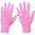 粉色尼龙手套(12双)