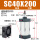 标准气缸SC40x200