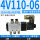 4V110-06配4MM接头和消声器