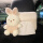 毛绒小兔纸巾盒