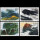 1990年T155衡山邮票4枚1套