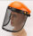 橙顶钢丝网面罩【半盔】 【一套】
