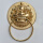 直径10厘米黄铜色实心环(一个)