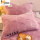 J舒适淡紫-A类牛奶绒夹棉枕套（一对）