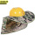黄风扇帽+彩色遮阳帽