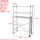 单宽直梯2X0.75米平台2.1米 总高3.1米