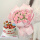 19朵粉色康乃馨花束+8寸蛋糕