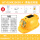 智能双风扇双空调帽/黄色10000蓝牙+太阳能