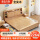 实木床+床头柜2个+椰棕床垫
