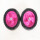 粉红色8寸发泡实心轮2个 直径21