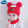 MX745--红色-帽子+围巾