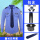 蓝长衬+裤子+标贴+领带+大盖帽