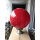 接线款+不锈钢底座+30厘米红球