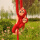 红色[母子猴] 全长65cm