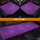 毛毛虫-紫色三件套