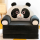 白色 三层熊猫小沙发