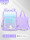 小号紫色独角兽+补习袋 (适合1-2年级