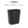 8L黑色阻燃塑料方桶(无圈)