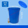 蓝色380#铁柄桶带盖(约装水420斤)
