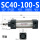 西瓜红 SC40-100-S 带磁