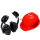 红安全帽代尔塔牌103008型耳罩（新国标ABS）