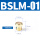 铜平头消声器BSLM-1分（G1/8）