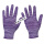 定制紫色尼龙手套(36双)适配